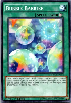 Bubble Barrier #MP16-EN084 Yugioh 1st Edition Lightly played - Image 1