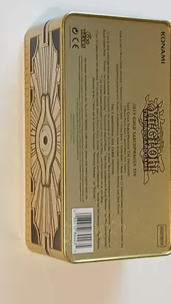 YU-Gi-OH 1st EMPTY Gold 2019 Sarcophagus Tin 83717844235 - Image 5