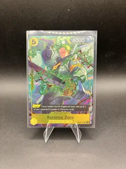 Roronoa Zoro OP07-113 One Piece Day Dallas 2025 Near Mint Promotion Cards OP-PR - Image 1