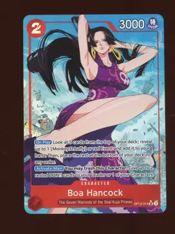 One Piece English OP12-014 Boa Hacock Alternate Art Super Rare - Image 1