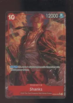 One Piece English OP06-007 Shanks Alternate Art Super Rare - Image 1
