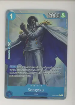 One Piece English OP07-046 Sengoku Alternate Art Rare - Image 1