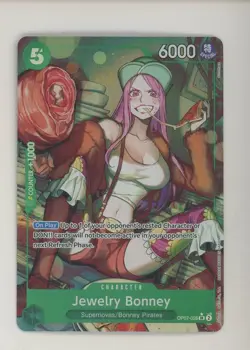 One Piece English OP07-026 Jewelry Bonney Alternate Art Super Rare - Image 1