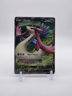 Pokemon TCG Milotic v Rebel Clash Holo Full Art Ultra Rare Card 179/192 NM - Image 1