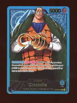One Piece English ST03-001 Crocodile Alternate Art Leader - Image 1