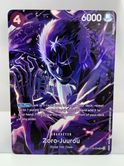 Zoro-Juurou ST18-004 SP Alt Art SR English | One Piece Legacy of the Master - Image 1
