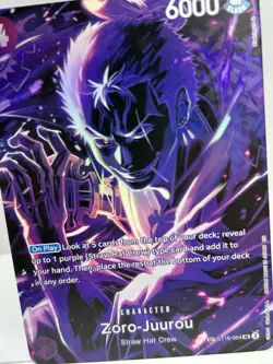 Zoro-Juurou ST18-004 SP Alt Art SR English | One Piece Legacy of the Master - Image 2