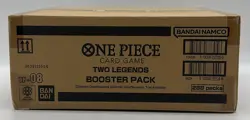 One Piece TCG OP-08 Two Legends Booster Box Case SEALED ENGLISH - Image 1