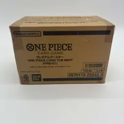 One Piece Japanese PRB-01 The Best Booster Box Case Sealed - Image 3