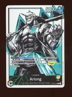 One Piece English OP03-022 Arlong Alternate Art Leader - Image 1