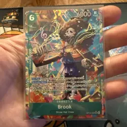 One Piece TCG Brook Alternate Art OP15-032 Adventure on Kami's Island - Image 1