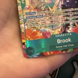 One Piece TCG Brook Alternate Art OP15-032 Adventure on Kami's Island - Image 3