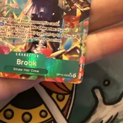 One Piece TCG Brook Alternate Art OP15-032 Adventure on Kami's Island - Image 4