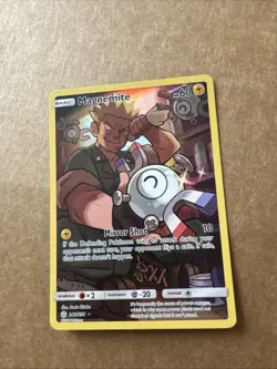 Pokemon TCG Magnemite 242/236 Cosmic Eclipse Secret Rare Card - Image 1