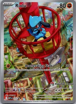 Riolu - (Pokemon Center Exclusive) Promo ME: Mega Evolution Promo 010 NM - Image 1