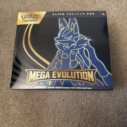Pokemon TCG Mega Evolution ETB Elite Trainer Box Lucario - Image 1