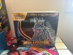 Pokemon TCG Mega Evolution Elite Trainer Box ETB Lucario - Image 1