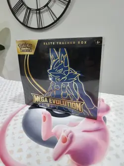 Pokemon TCG Mega Evolution Elite Trainer Box ETB Lucario - Image 1