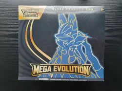 Pokemon TCG: Mega Evolution - Lucario Elite Trainer Box (ETB) Factory Sealed - Image 1