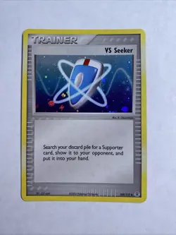 VS Seeker 100/112 Firered & LeafGreen Reverse Holo Pokemon Card TCG - Image 1