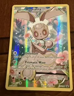 MAGEARNA XY186 Black Star Promo Holo Pokemon Card MINT Mythical Steel - Image 1