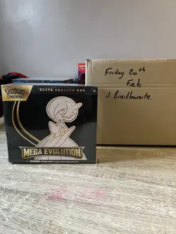 Pokemon TCG Mega Evolution Lucario Gardevoir Elite Trainer Box ETB - Image 1