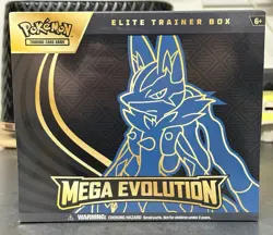 Pokemon TCG Mega Evolution Lucario Elite Trainer Box ETB Brand New In Hand - Image 1