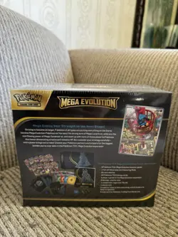 Pokemon TCG Mega Evolution Lucario Elite Trainer Box ETB Sealed - Image 2