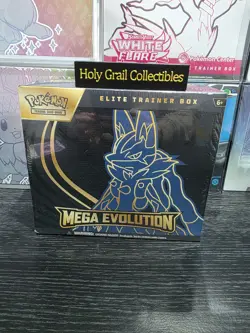 Pokemon TCG Lucario Mega Evolution Elite Trainer Box (ETB) - New & Sealed #E35 - Image 1