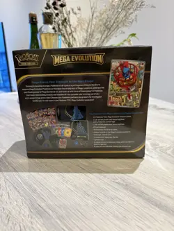 Pokemon Center ETB Elite Trainer Box Mega Evolution Lucario TCG - Image 3