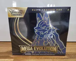 Pokemon TCG: Mega Evolution Lucario Elite Trainer Box ETB New & Sealed - Image 1