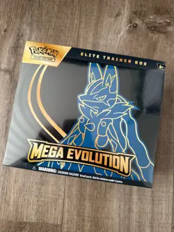Pokemon TCG Mega Evolution Lucario Elite Trainer Box ETB - Brand New Sealed - Image 1