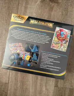 Pokemon TCG Mega Evolution Lucario Elite Trainer Box ETB - Brand New Sealed - Image 2