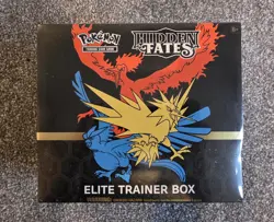 Pokemon TCG Hidden Fates Elite Trainer Box (ETB) New and Sealed - Image 1