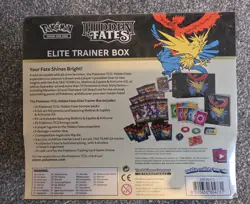 Pokemon TCG Hidden Fates Elite Trainer Box (ETB) New and Sealed - Image 2