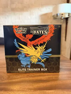 Pokemon TCG Hidden Fates Elite Trainer Box ETB New Factory Sealed - Image 1