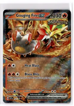 Gouging Fire ex 144 SV: Scarlet & Violet Promo Cards Holofoil NM - Image 1