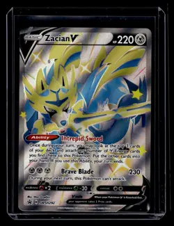 Zacian V (Shiny) - Promo SWSH: Sword & Shield Promo Cards SWSH292 Near Mint - Image 1