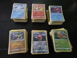 Pokemon TCG Bulk 100 Card Lot Mix, 5 Vintage, 5 Holo/Reverse, No Energy/Trainers - Image 2