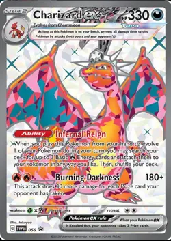 Pokemon TCG 2 Card Lot, Holo English Charizard ex Moltres ex Destined Rivals - Image 2