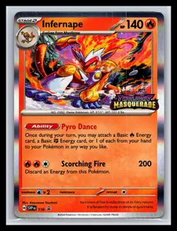 SV: Scarlet & Violet Promo Cards #116 Infernape - Image 1