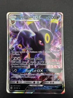 Pokemon Umbreon GX & Espeon EX Holo 3-Card Lot English Box Topper - Image 2