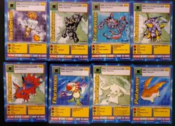 Digimon Cards 1999 Bandai Card Lot Rookie Level 1st Edition Collection See Pics - Image 1