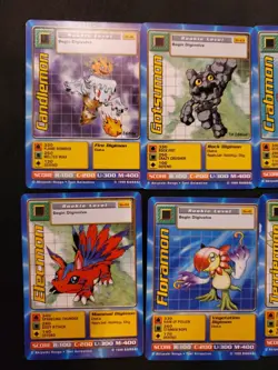 Digimon Cards 1999 Bandai Card Lot Rookie Level 1st Edition Collection See Pics - Image 2