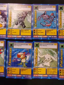 Digimon Cards 1999 Bandai Card Lot Rookie Level 1st Edition Collection See Pics - Image 3