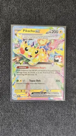 Pikachu ex 057/191 Prize Pack Series Cards Holo - Image 1