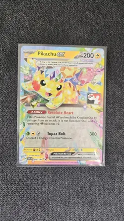 Pikachu ex 057/191 Prize Pack Series Cards Holo - Image 2