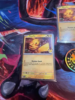 Lot Of 3 Pokemon Day Pikachu Promo Card With 1 30th Anniversary Coin - Image 4