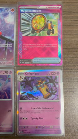 PINK BUNDLE, CUTE, Pokemon cards, NM, mewtwo, Charcadet, MDiancie EX, & more - Image 2