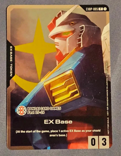 EX Base EXBP-005 Gundam TCG Bandai Card Games Fest 25-26 Stamped Exclusive Promo - Image 1